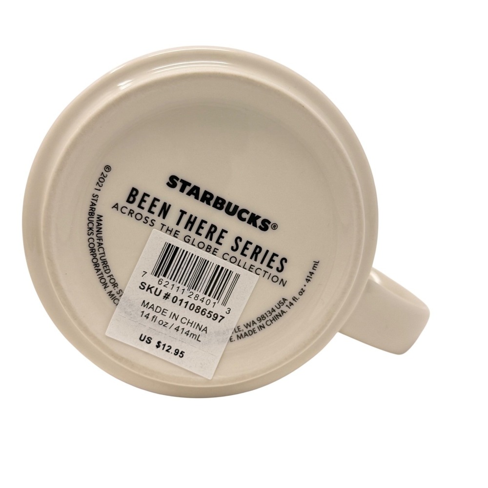Starbucks Coffee Mug Phoenix 14oz White Red Been There Series Boxed 2022 - Picture 14 of 16